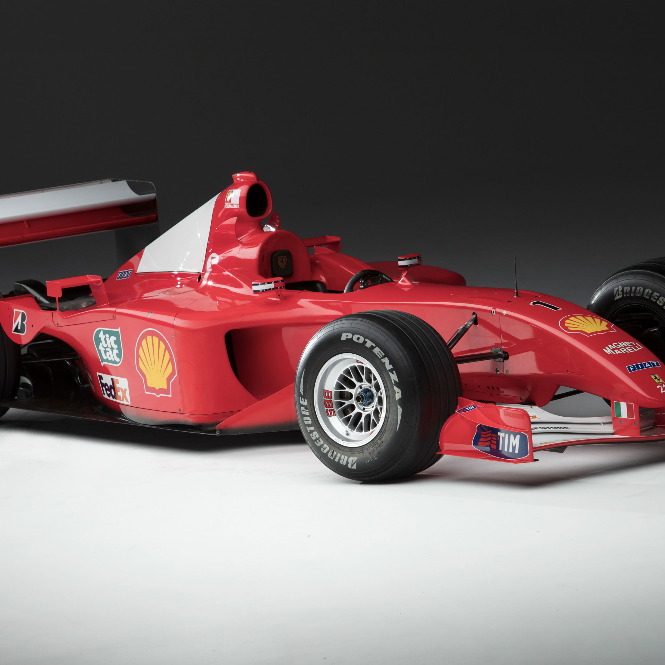 Ferrari F2001 - front